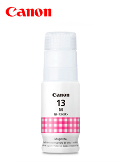 Botella de tinta Canon GI-13 / Color Magenta / 70ml