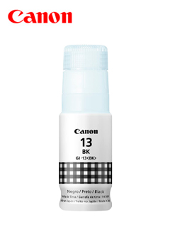 Botella de tinta Canon GI-13 / Color Negro / 70ml