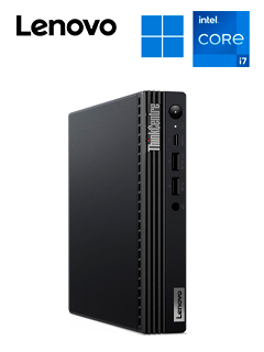 Computadora Lenovo ThinkCentre M70q Gen 4 Core i7-13700T 1.4/4.9GHz, 16GB DDR4-3200 SODIMM