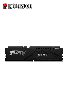 Memoria DIMM Kingston FURY Beast 8GB DDR5-6000MT/s PC5-48000, 1Rx16, CL36, 1.35V, 288-Pin