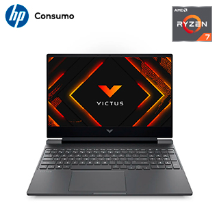 Notebook Gaming HP Victus 15-FB3022LA, 15.6" FHD IPS, AMD Ryzen 7 7445HS 4.7GHZ, 16GB DDR5