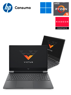 Notebook HP Victus Gaming 15-FB2063DX 15.6" FHD IPS RYZEN 5 7535HS 4.6 GHz 8GB DDR5-5600