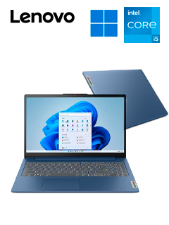 Notebook Lenovo IdeaPad Slim 3 15.6" FHD TN Core i5-12450H 2.0/4.4GHz 8GB LPDDR5-4800