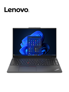 Notebook Lenovo ThinkPad E16 Gen 2 16" WUXGA IPS, Core Ultra 5 125U hasta 4.3GHz 16GB DDR5