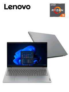 Notebook Lenovo V15 G4 AMN, 15.6" FHD TN, AMD Ryzen 5 7520U 2.8/4.3GHz, 16GB LPDDR5-4800