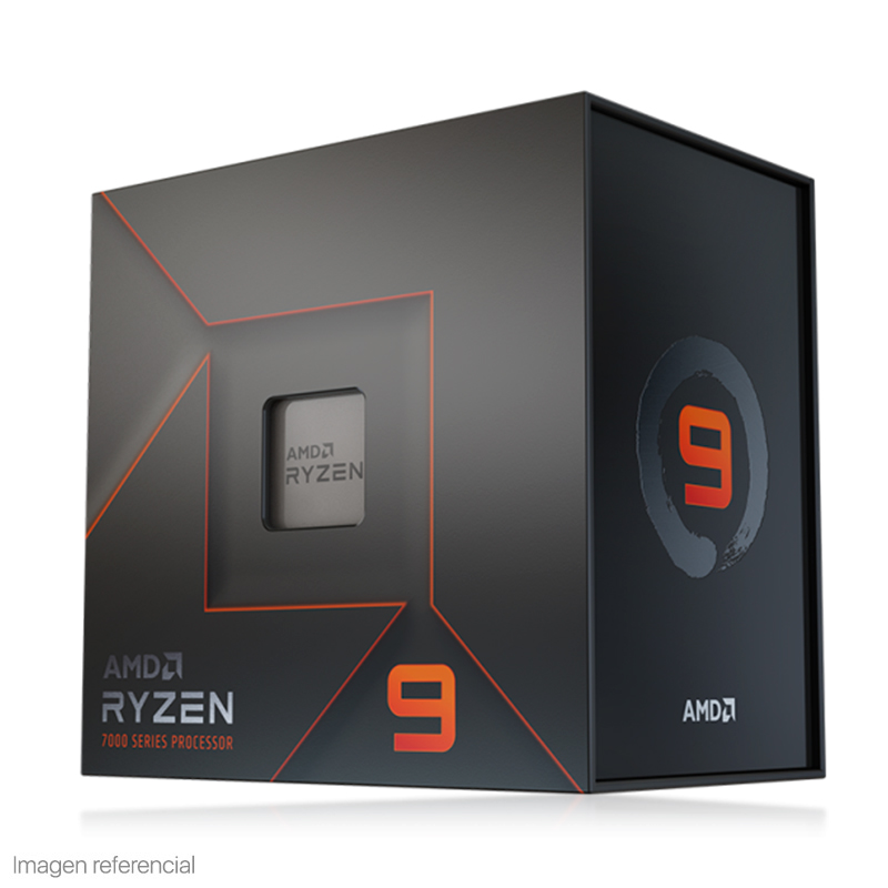 PROCESADOR AMD RYZEN 9 7900X 4.7/5.6GHZ, 64MB L3, 12-CORE, AM5, 5NM, 170W