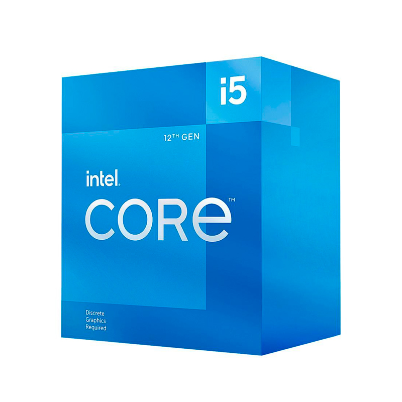 PROCESADOR INTEL CORE I5-12400F, 2.50/4.40GHZ, 18MB CACHÉ L3, LGA1700, 117W, INTEL 7(10NM)
