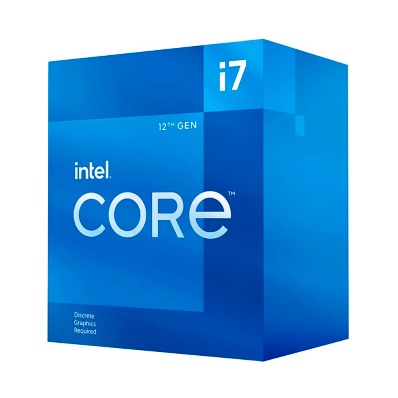 PROCESADOR INTEL CORE I7-12700F, 1.60 / 4.90GHZ, 25MB SMARTCACHÉ, LGA1700, INTEL 7(10NM)