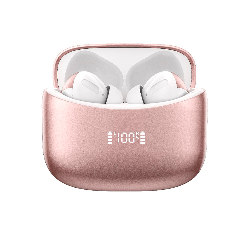 AUDÍFONOS INALÁMBRICOS TEROS, ROSADO TE8074GR