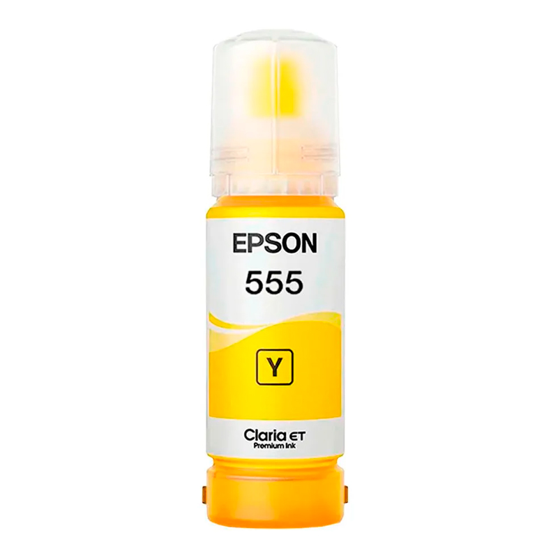 Botella de Tinta Amarilla Epson T555
