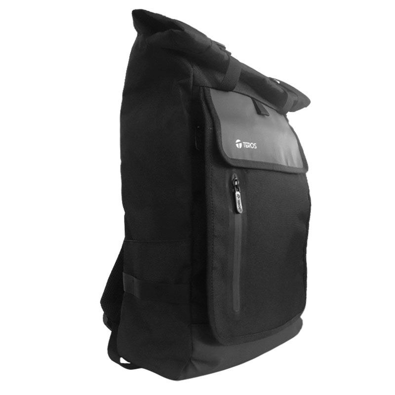 Mochila Teros TE-ACS9018, Poliéster, notebook hasta 15.6", negro