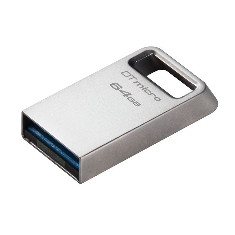 Memoria Flash Kingston DataTraveler Micro Unidad Flash USB Ultrapequeño con Metal Premium