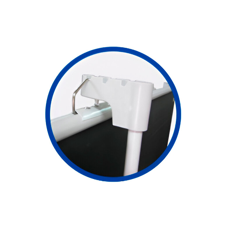 Ecran con Tripode TEROS ID-TE-9063W, 1.56 x 1.17 mts, 4:3 (80"), Blanco Mate