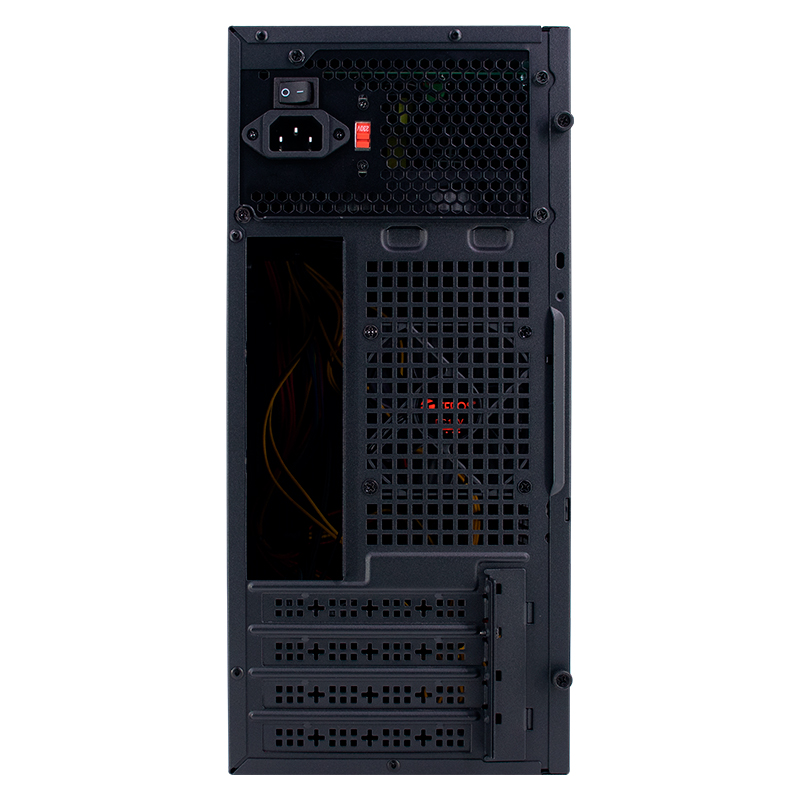 Case TEROS TE-1033S, Mini Tower ATX, 250 W, USB 3.0 / 2.0, audio HD, negro