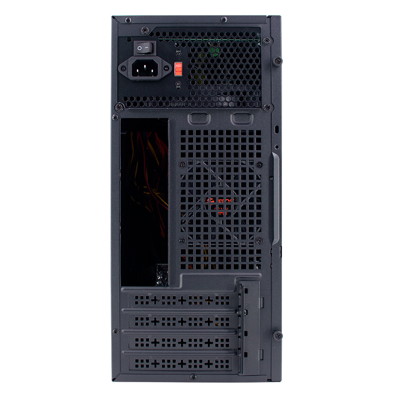 Case TEROS TE-1035S, Mini Tower ATX, 250 W, USB 3.0 / 2.0, audio HD, negro