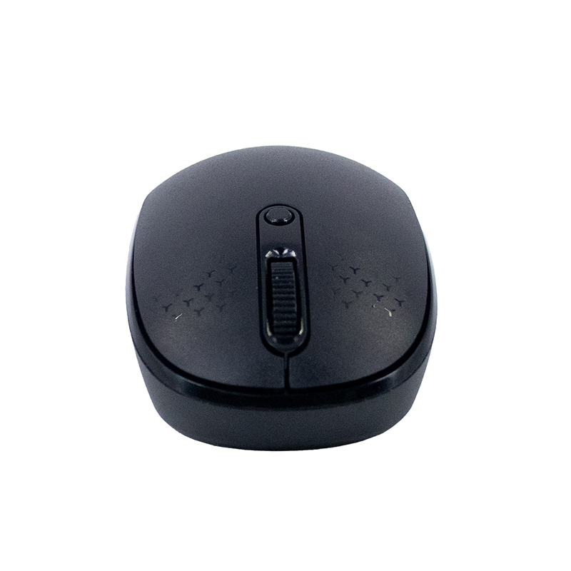 Mouse inalámbrico TEROS TE-1237S, BT 5.0, 2.4 GHz, negro