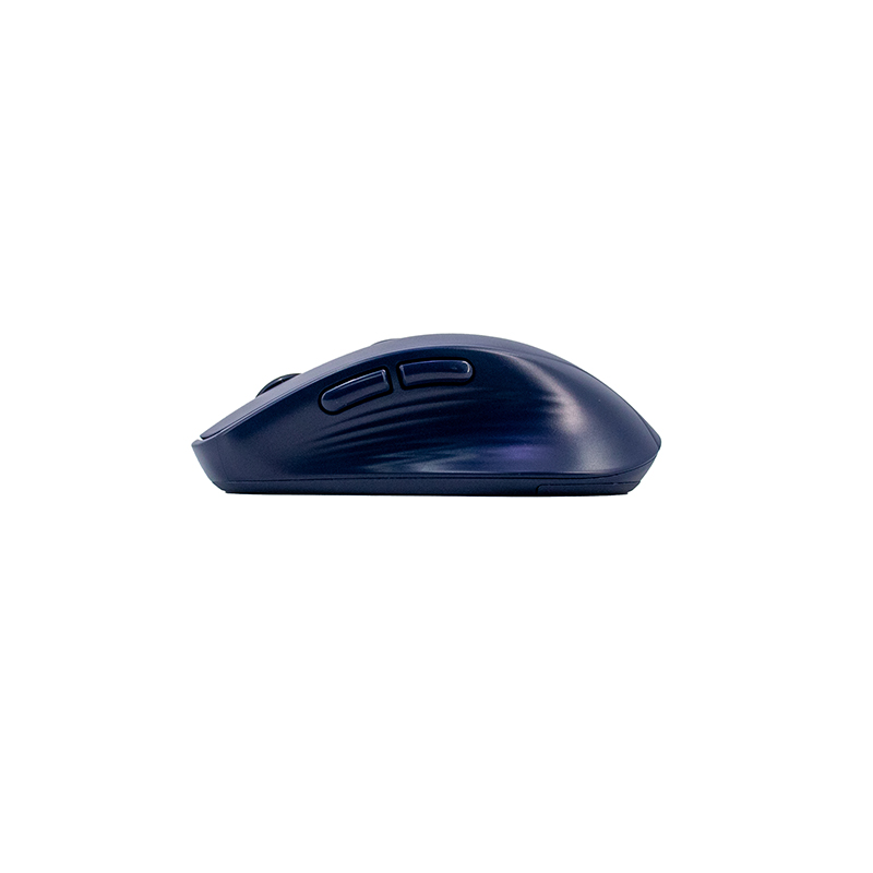 Mouse inalámbrico TEROS TE-1235S, 2.4GHz, 6 botones, USB, azul