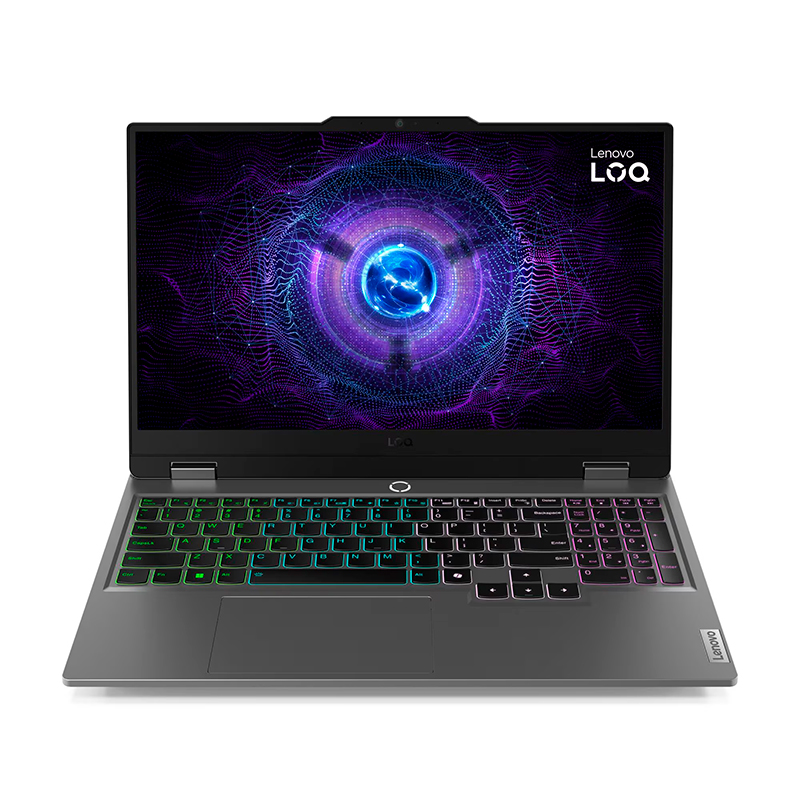 Notebook Lenovo LOQ 15IAX9, 15.6" FHD IPS, Core i5-12450HX hasta 4.4GHz, 16GB DDR5