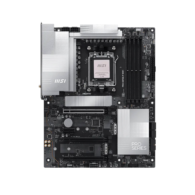 Motherboard MSI PRO X870E-P WIFI, Chipset AMD X870E, Socket AMD AM5, ATX