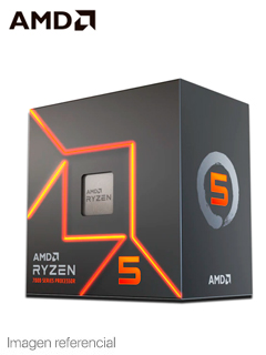 Procesador AMD Ryzen 5 7600 3.8/5.1GHz, 32MB L3, 6-Core, AM5, 65W